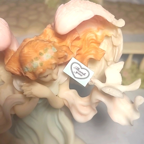 Seraphim Classics 2001 Thank You Angel Porcelain Figurine - Picture 5 of 6